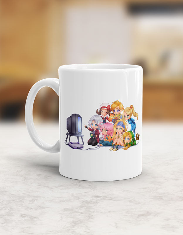 Nerdshit Nostalgic Party Tasse