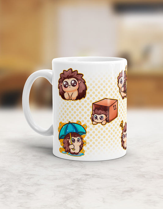 Silly Little Fluffy Pals Hedgehog Tasse