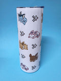 Eeveelutions Metall Tumbler Thermobecher Kaffeebecher to go