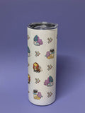Kawaii Monster Bestien Metall Tumbler Thermobecher Kaffeebecher to go