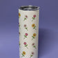 Flower Power Metall Tumbler Thermobecher Kaffeebecher to go
