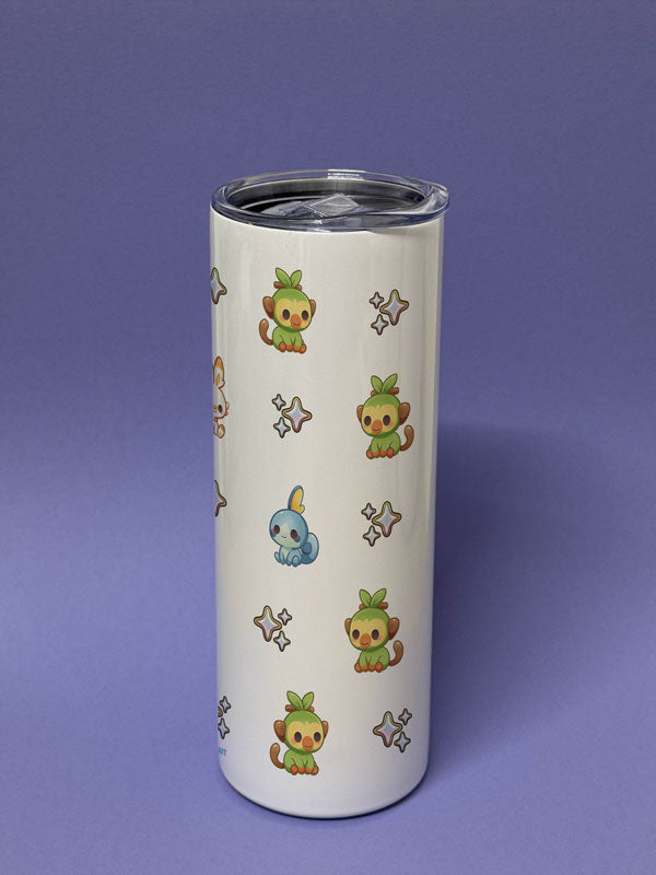 Kawaii Monster Starter Galar Metall Tumbler Thermobecher Kaffeebecher to go