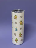 Kawaii Monster Starter Galar Metall Tumbler Thermobecher Kaffeebecher to go