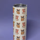 Fashionista Mice Society Metall Tumbler Thermobecher Kaffeebecher to go