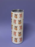 Fashionista Mice Society Metall Tumbler Thermobecher Kaffeebecher to go