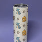Kawaii Monster Wasser Metall Tumbler Thermobecher Kaffeebecher to go