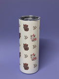 Kawaii Monster Zorua Metall Tumbler Thermobecher Kaffeebecher to go