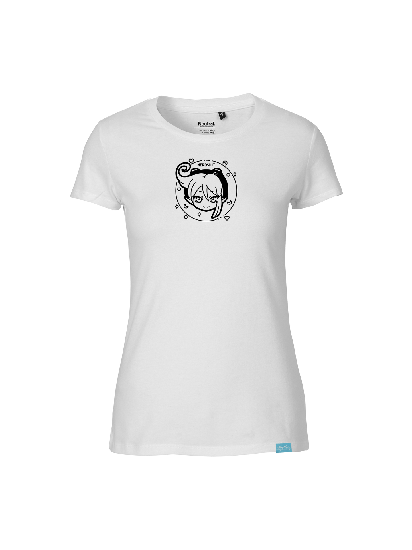 nerdshit Nessi Stamp - Ladies Fit T-Shirt