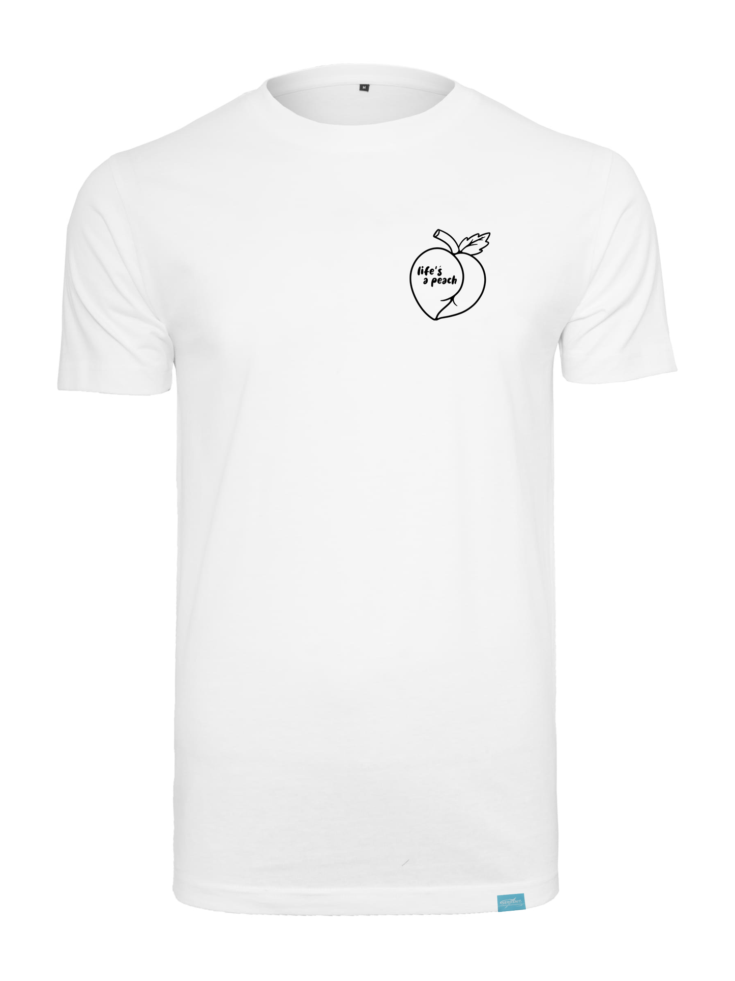 Life's a Peach - Round Neck T-Shirt