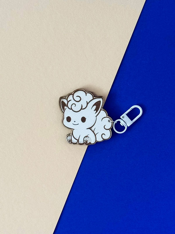Kawaii Monsters Wooden Keychain Verschiedene Varianten