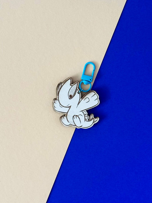 Kawaii Monsters Wooden Keychain Verschiedene Varianten