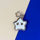 Happy Star Wooden Keychain Verschiedene Varianten