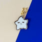 Happy Star Wooden Keychain Verschiedene Varianten