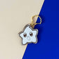 Happy Star Wooden Keychain Verschiedene Varianten