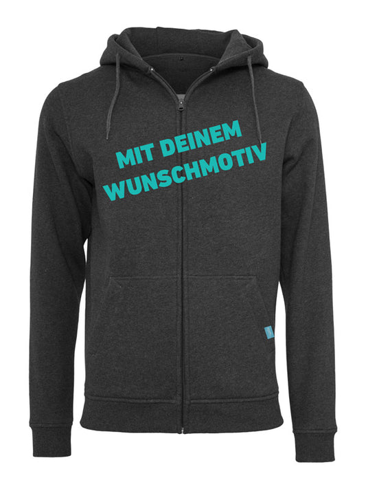 AUSVERKAUF Lagerware mit Wunschmotiv - Zip Hoody / Heavy Hoody / College Jacke